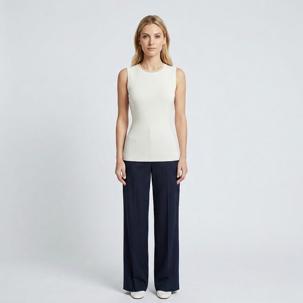 Peserico Women's Knitwear - White (6S06TS003W)