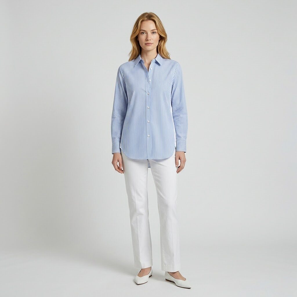 Boldetti Women's Blouse - Blue (6S04BL005W)