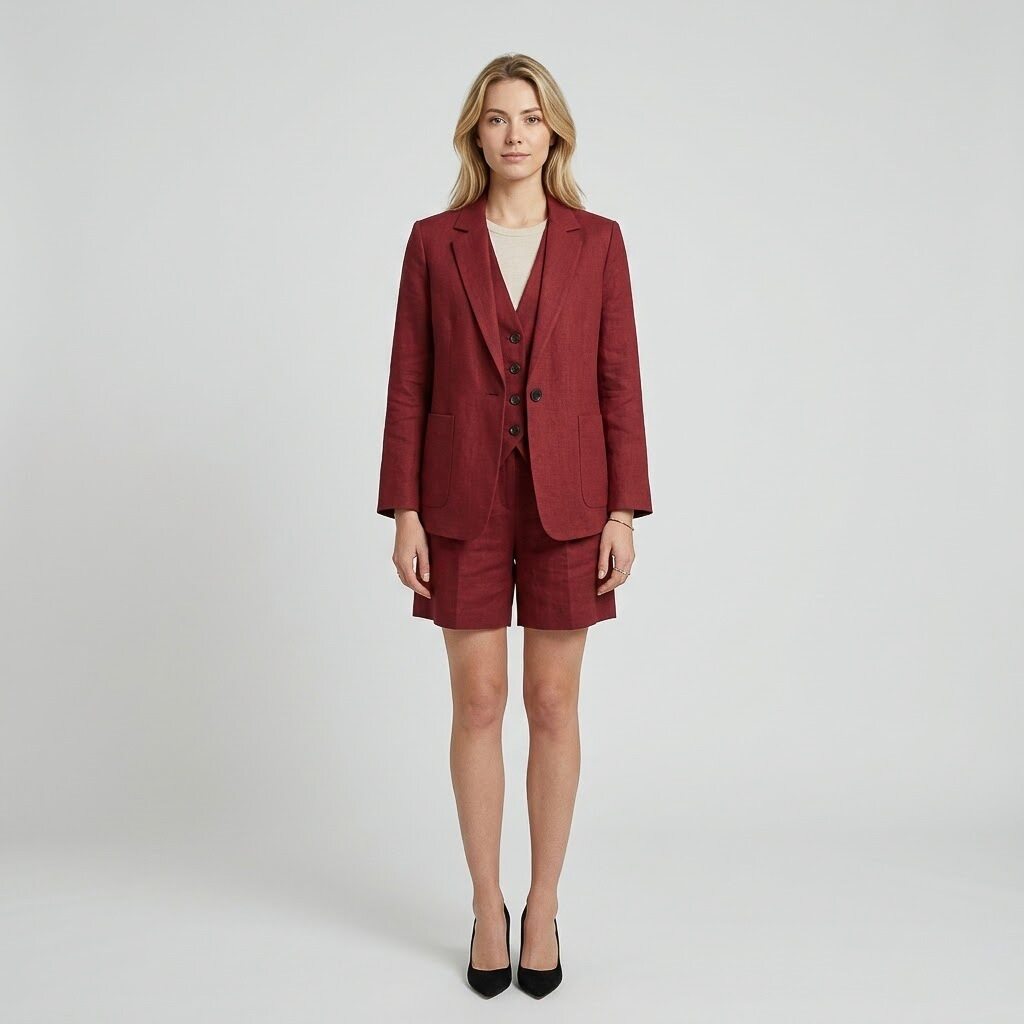 Eufonia Women's Jacket - Burgundy (6S03JK001W)