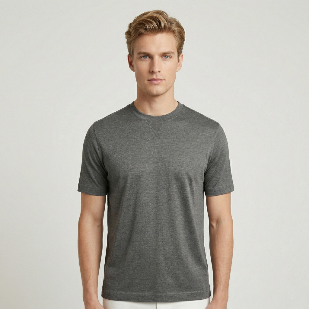 Panicale Men's T-Shirt - Storm Gray (6S01TS002M)