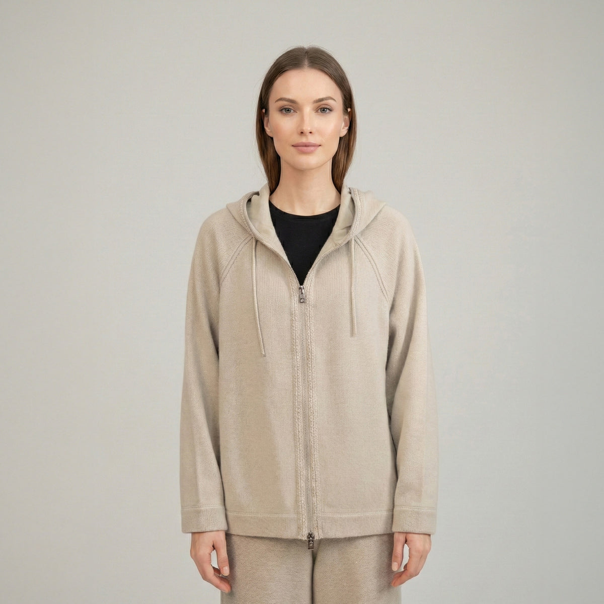 MySublyme Women's 10% Cashmere Base Layer - Black (1412)