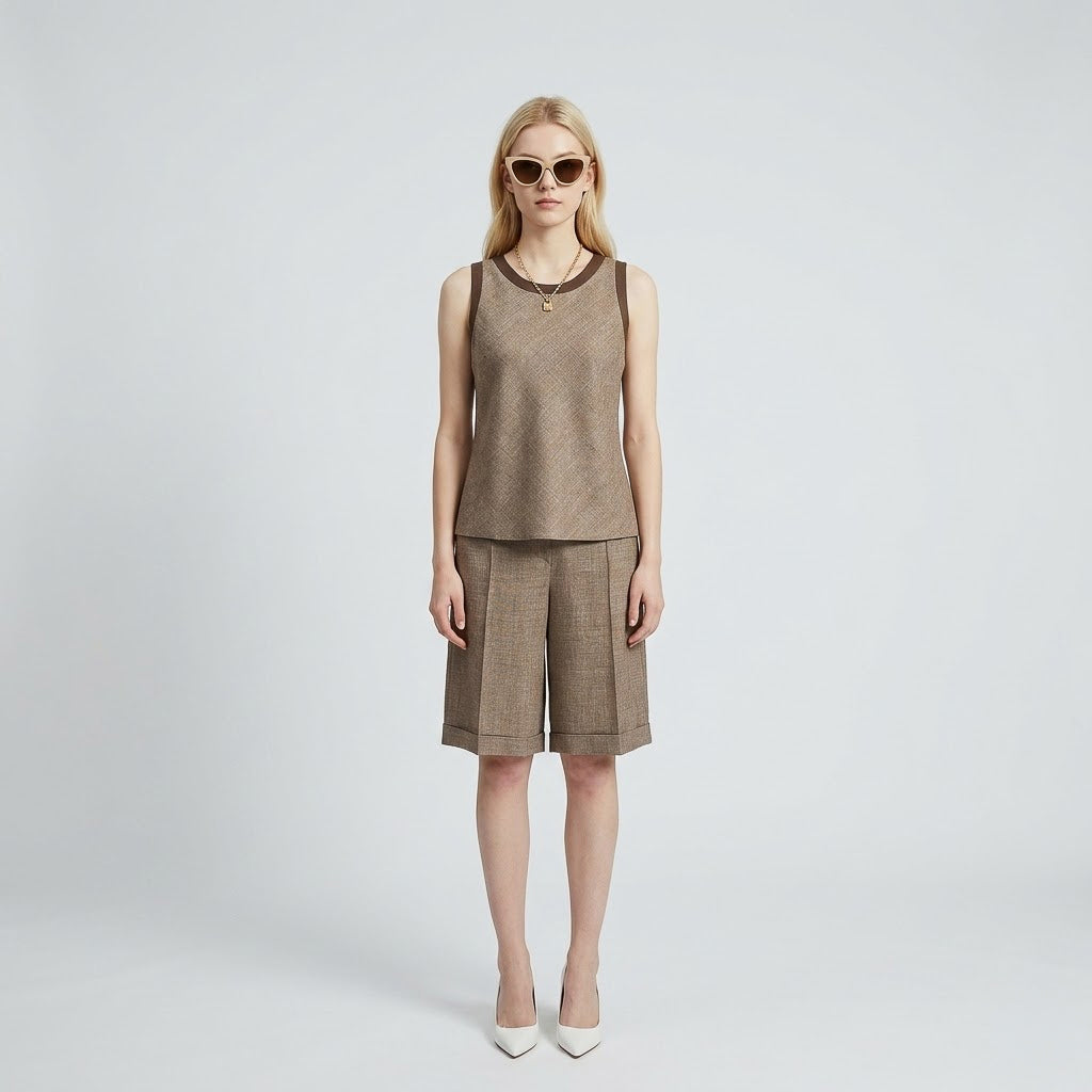 Manzoni 24 Women's Knitwear - Brown (6S02TS001W)