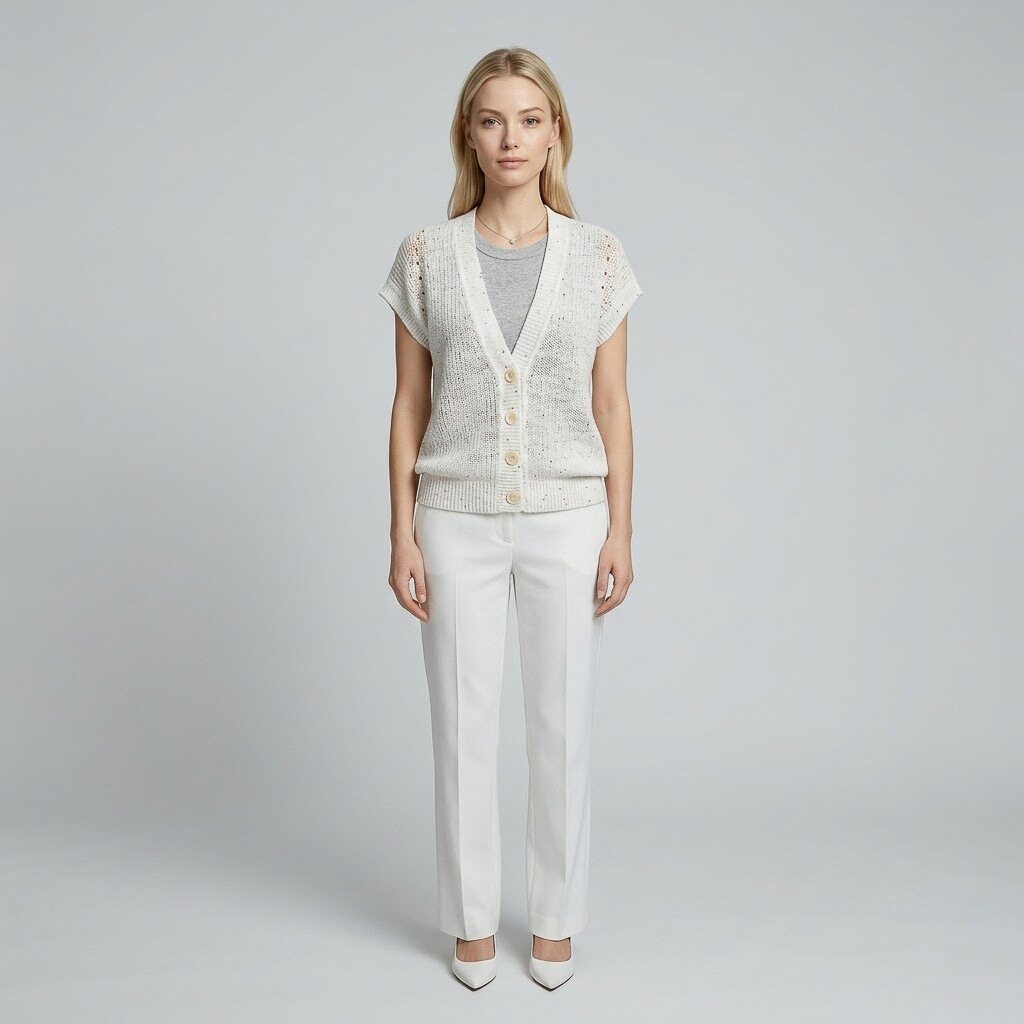Peserico Women's Knitwear - White (6S06SW003W)