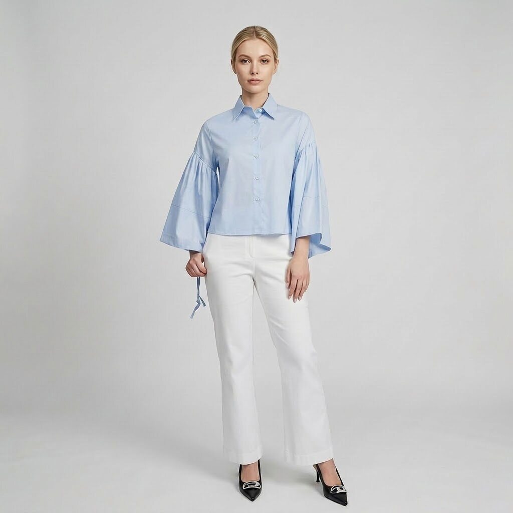Boldetti Women's Blouse - Blue (6S04BL008W)