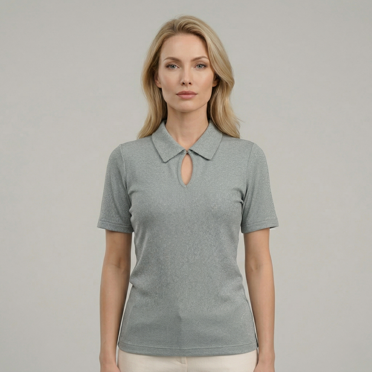 Panicale Women's Knitwear- Acqua (6S01TS003W)