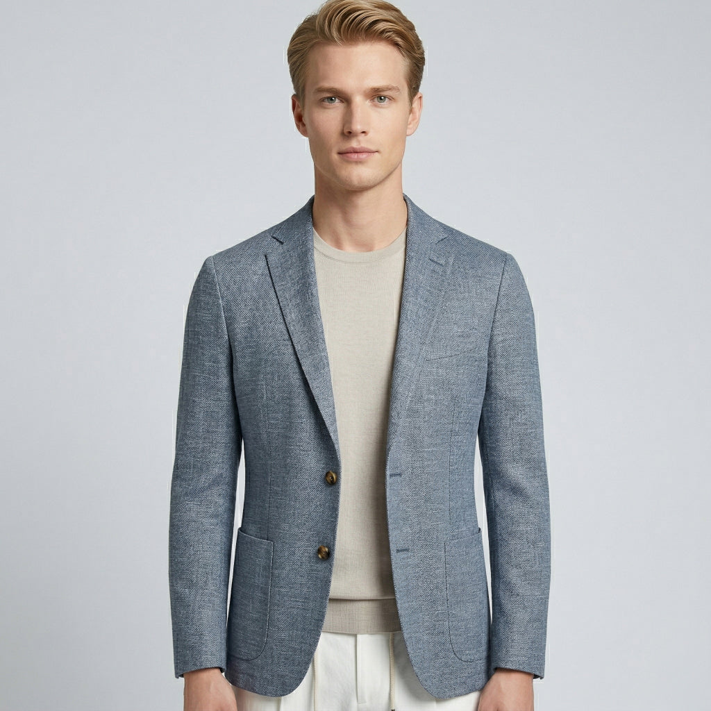 Manzoni 24 Men's Jacket - Azzurro Blue (6S02JK008M)