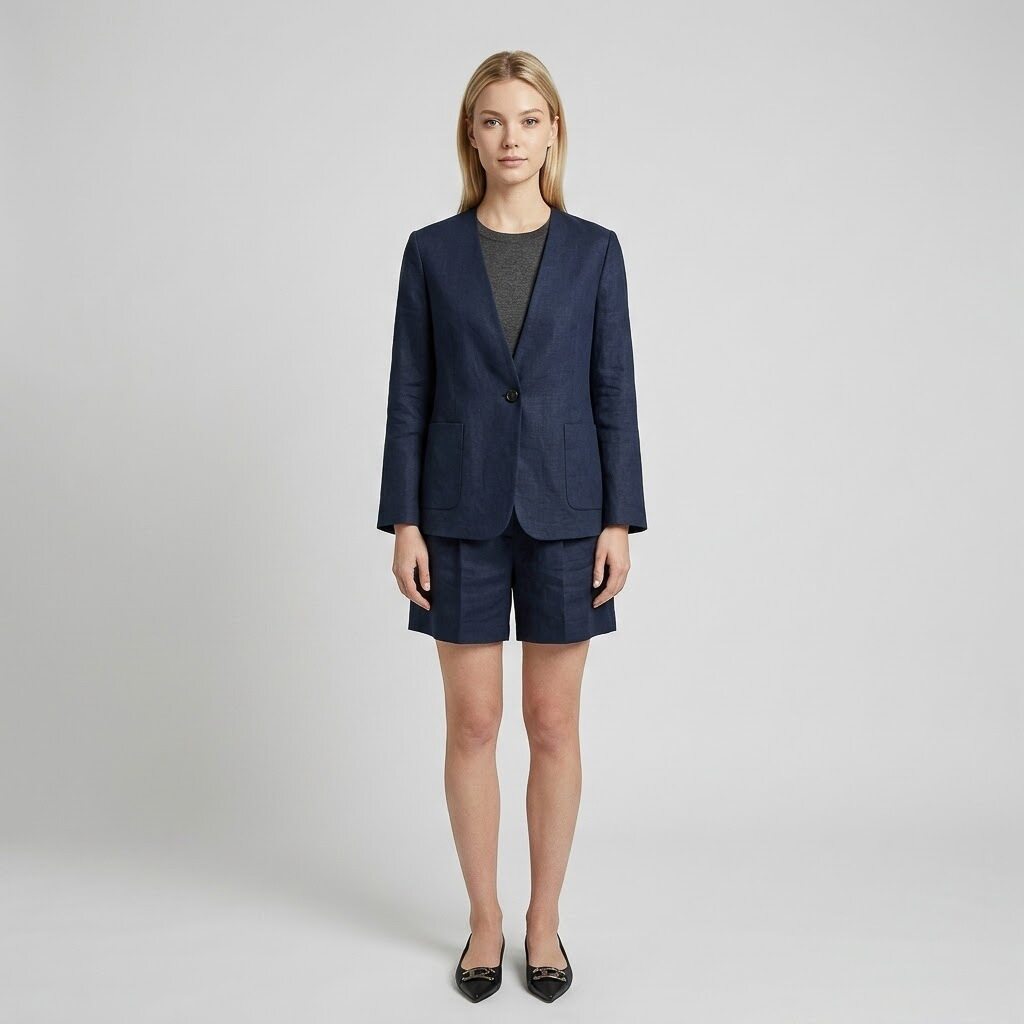 Eufonia Women's Jacket - Navy (6S03JK001W)