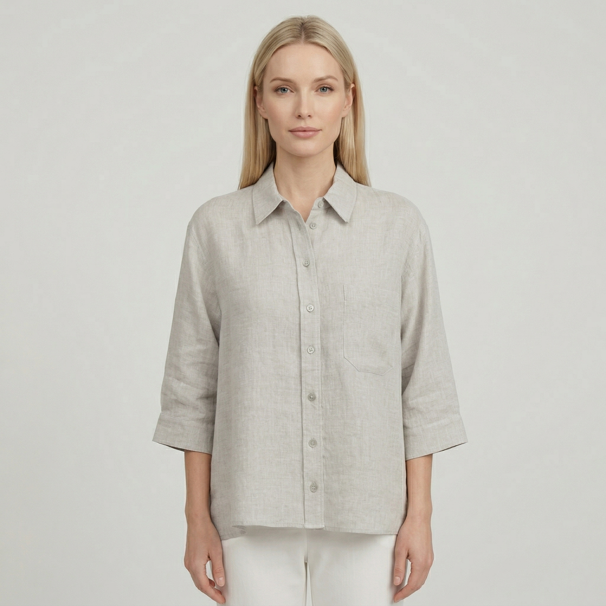 Panicale Women's Blouse - Salt (6S01BL001W)