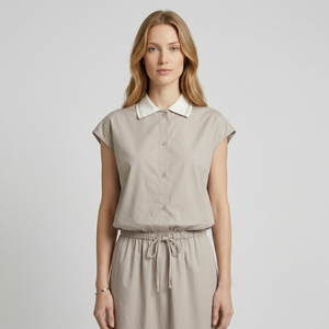 Panicale Women's Blouse - Rice (6S01BL004W)