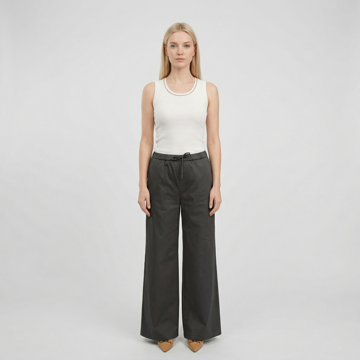 Panicale Women's Pants - Iron (6S01PN001W)