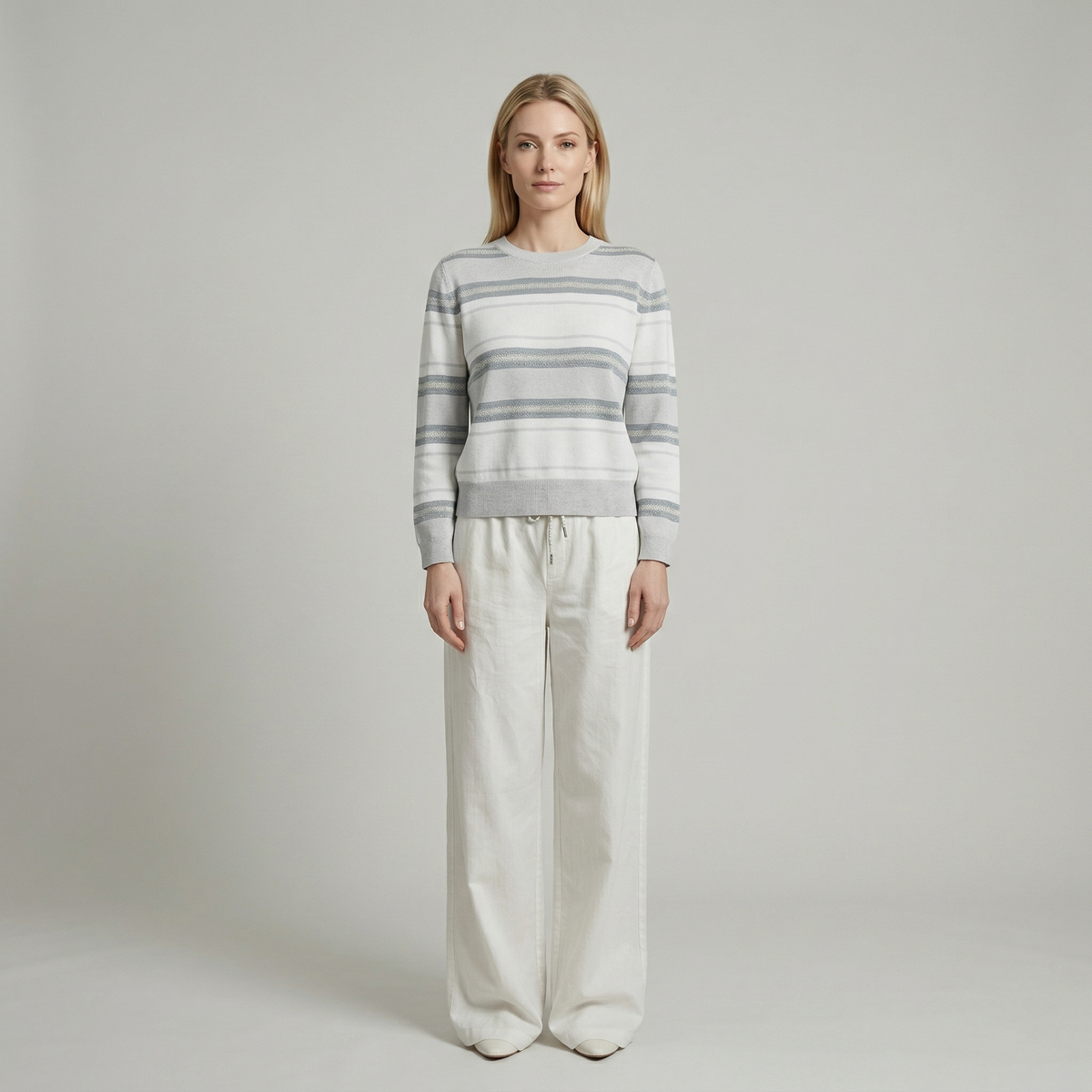 Panicale Women's Pants - Cream (6S01PN001W)