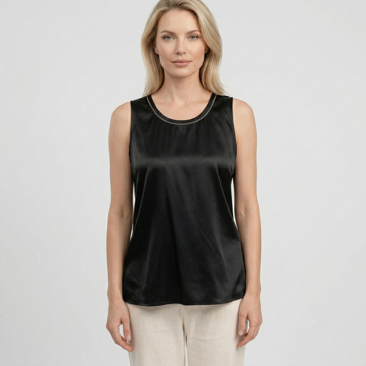 Panicale Women's Tank Top - Black (6S01TS002W)