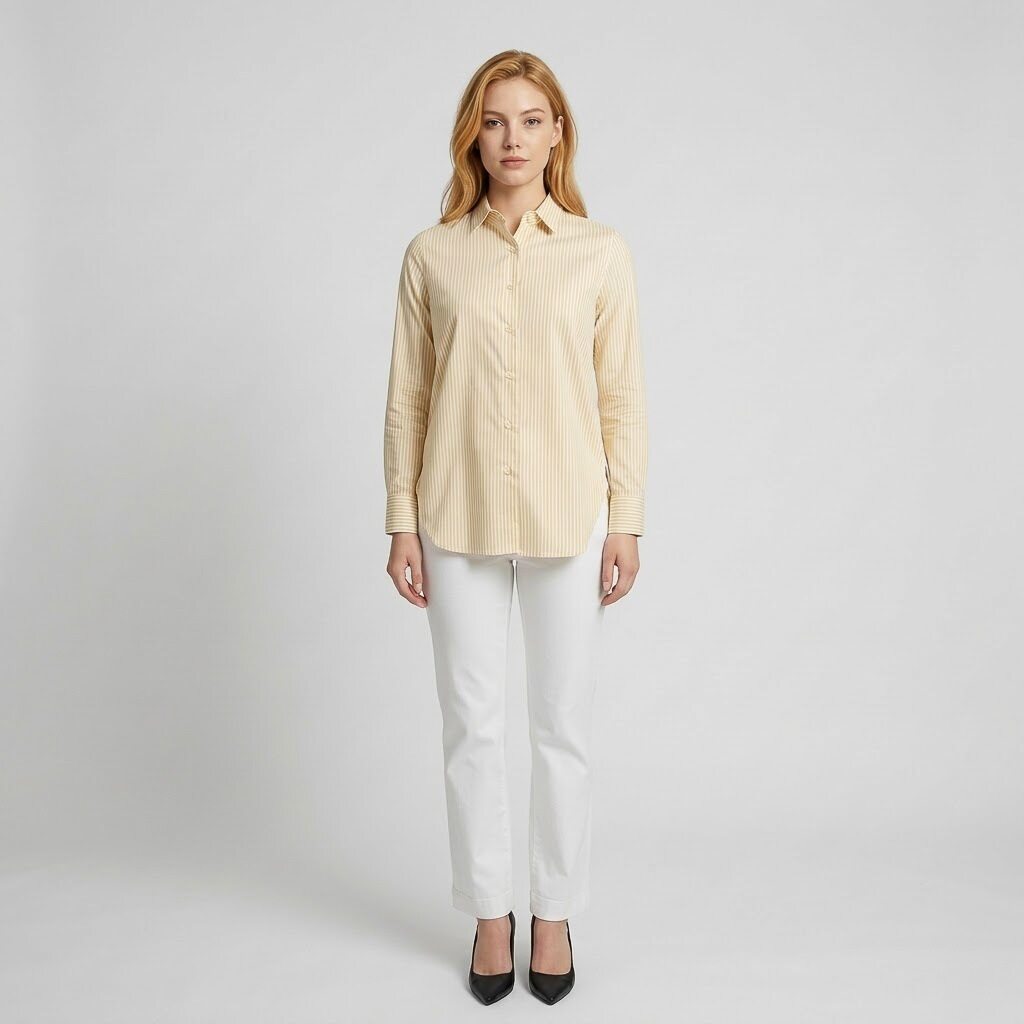 Boldetti Women's Blouse - Yellow(6S04BL005W)