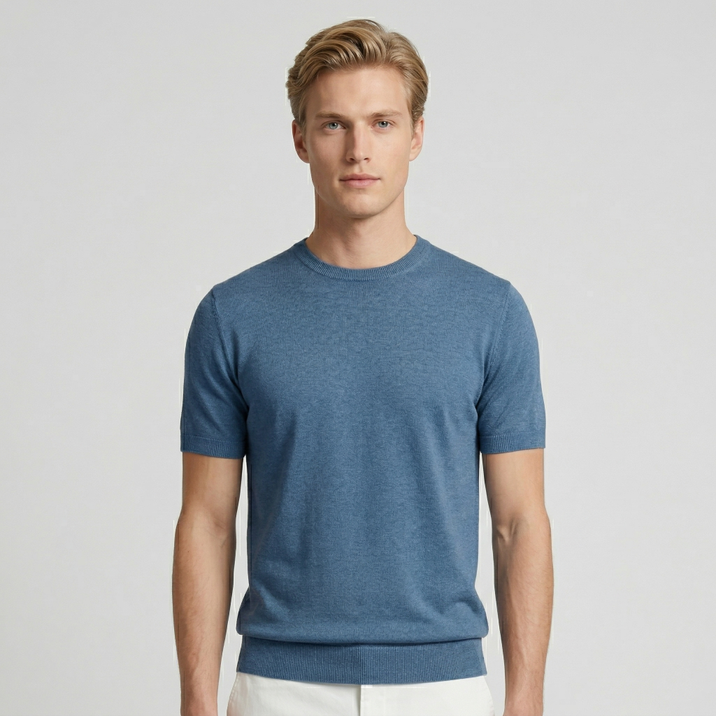 Panicale Men's T-Shirt - Deep Blue (6S01TS002M)