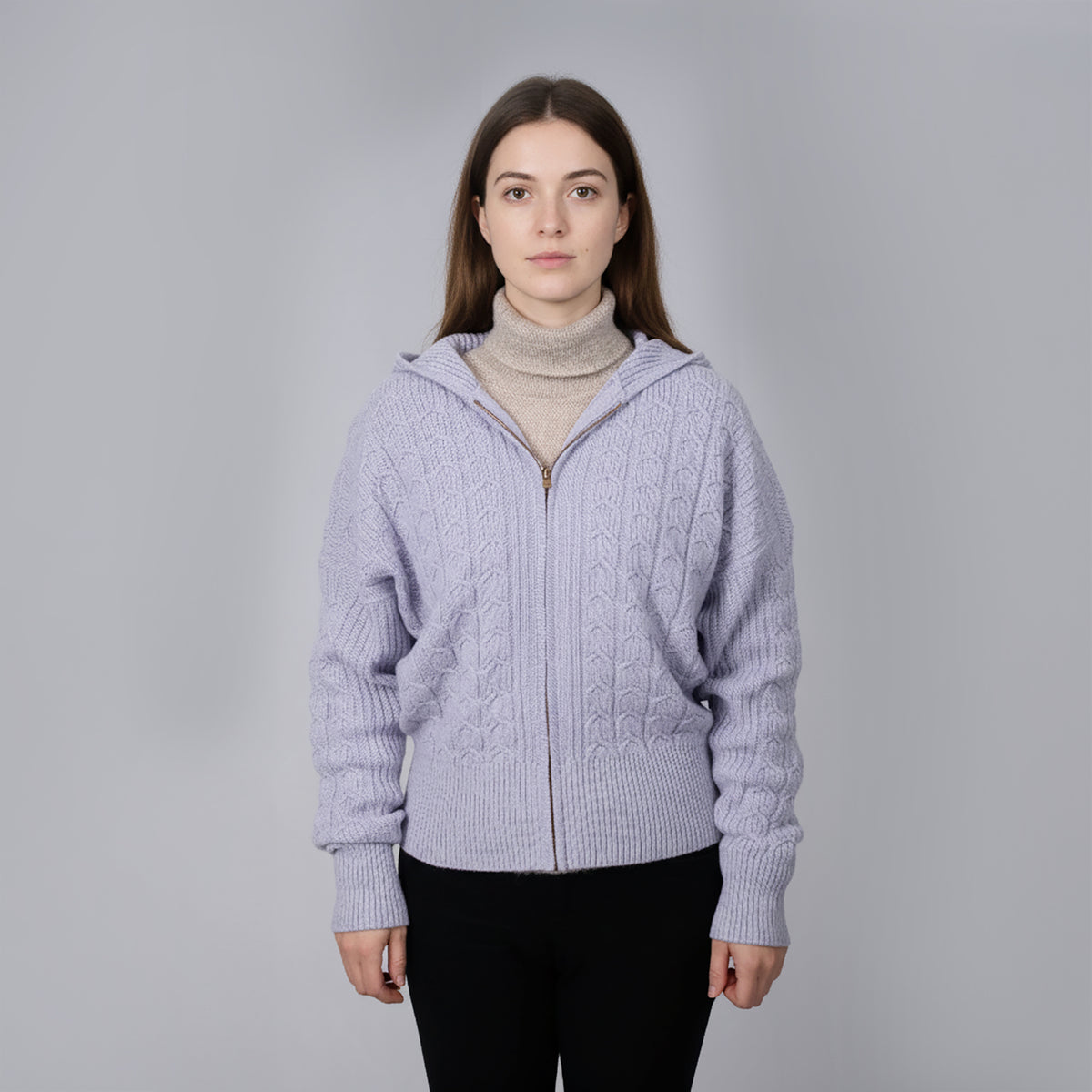 Agnona Women's Knit Jacket - Purple (KW10018-6K080N)