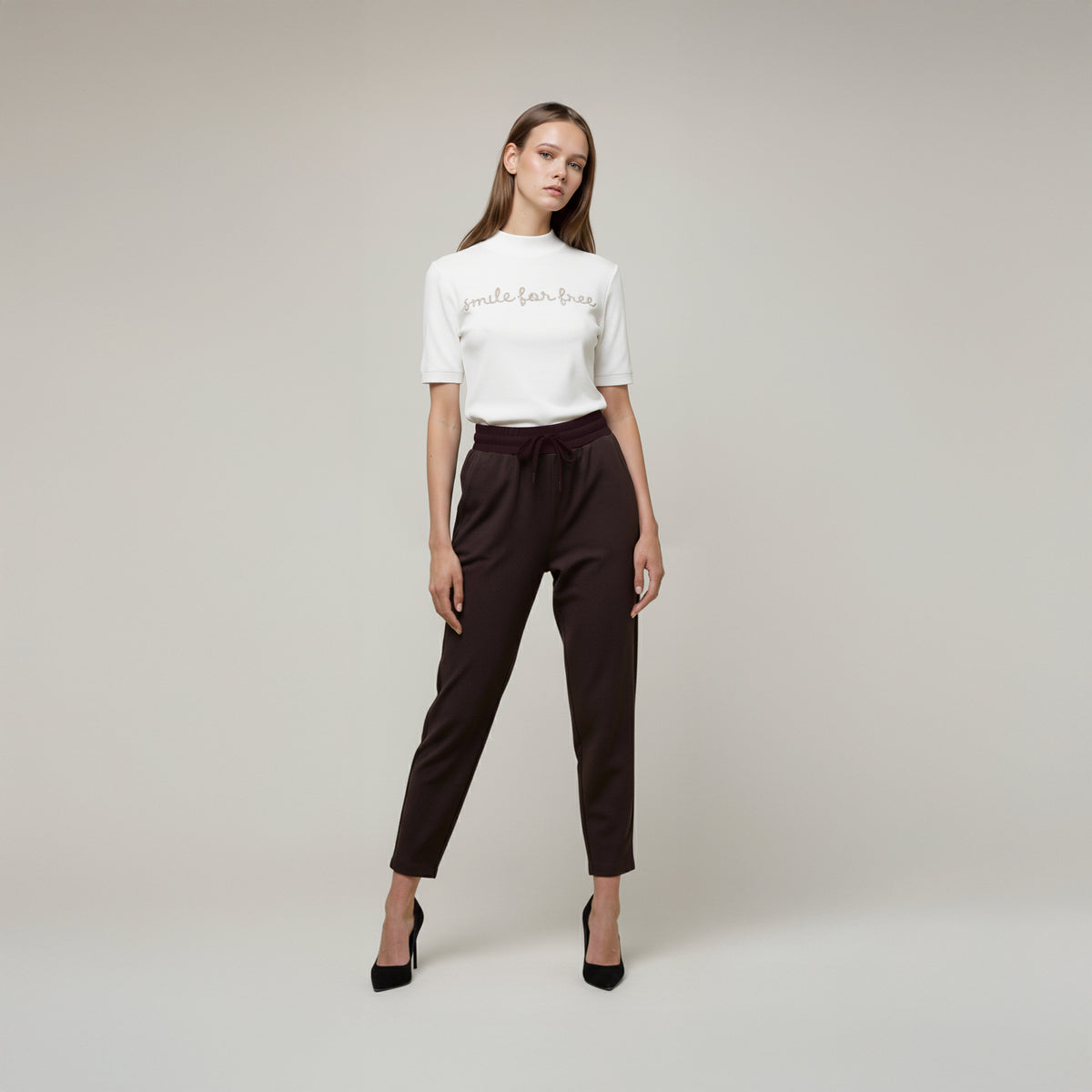 Panicale Women's Trousers - Prune (D370010PA/NR)