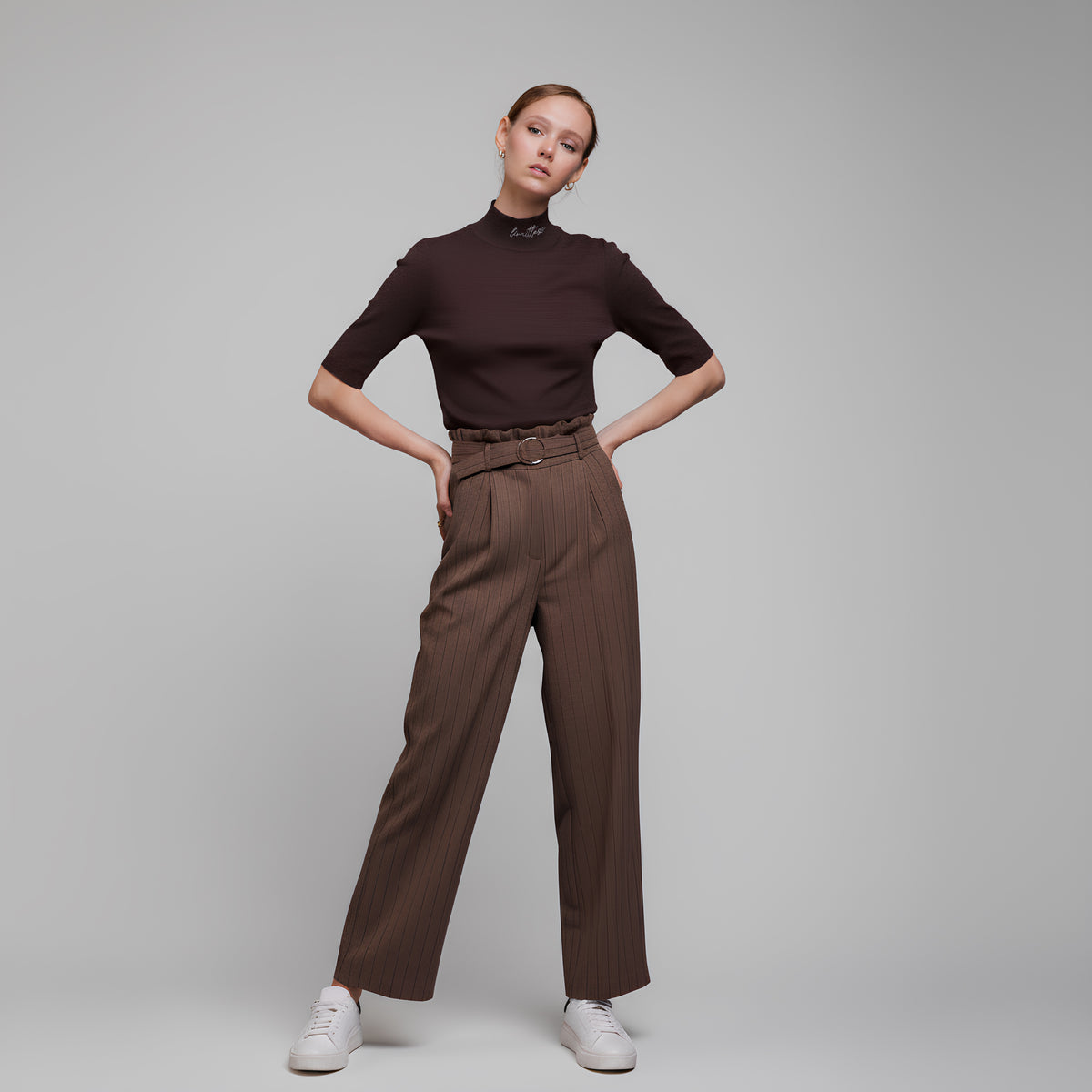 Panicale-Women's High Neck - Prune (D370106L)