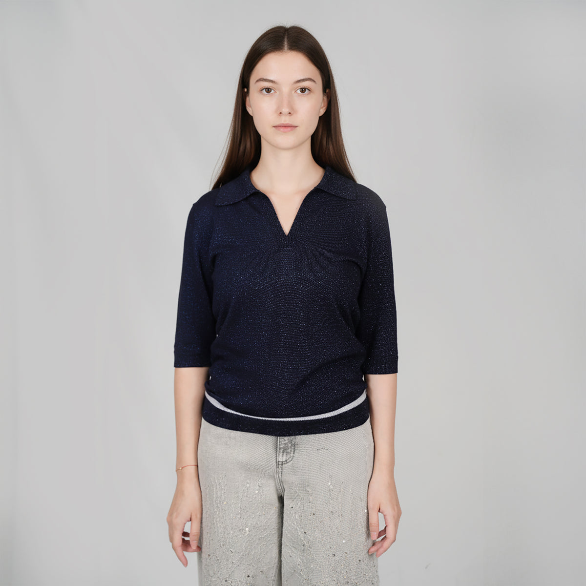 Panicale Women's Polo - Blue (D370183P)