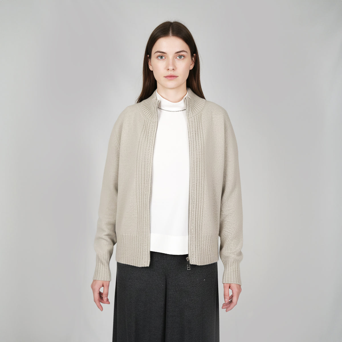 Panicale Women's Zip Jacket - Powder (D370614GZ)