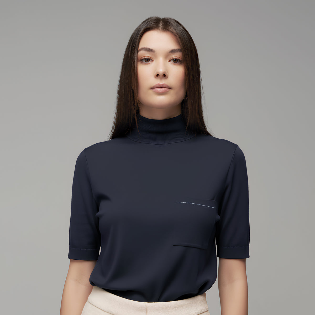 Panicale-Women's High Neck - Deep (D371126L)