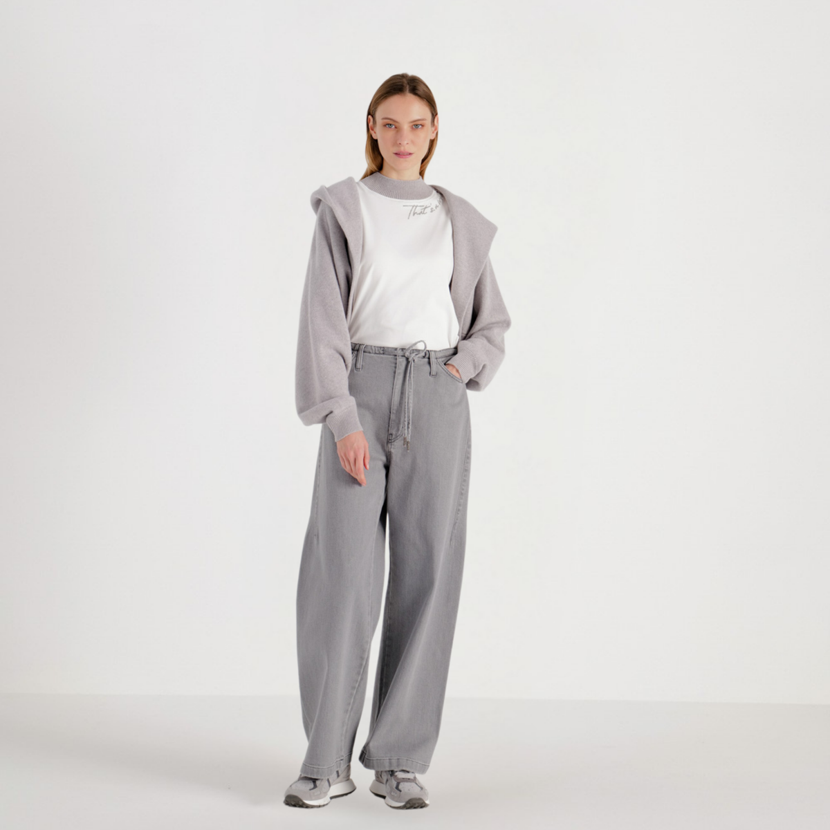 Panicale Women's High Neck - Limestone (D371706L)