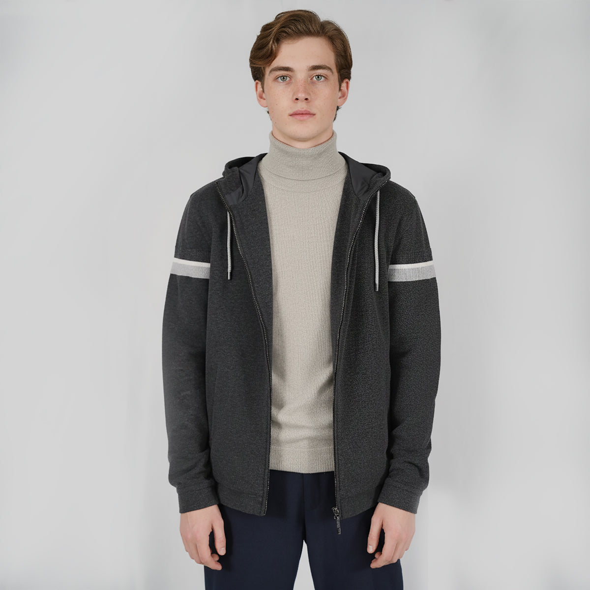 Panicale Men's Jacket - Iron (U371107CA)