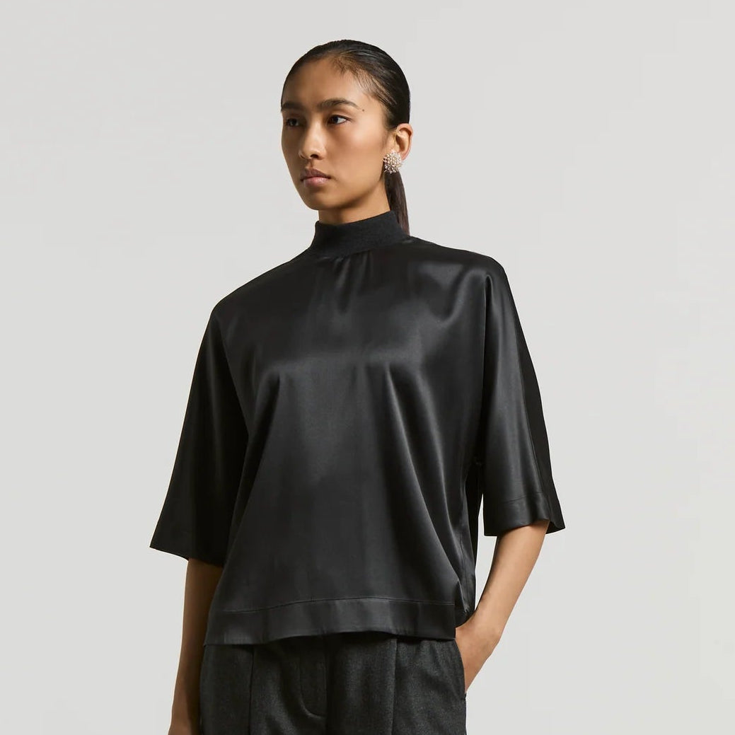 Peserico Women's Shirt - Black (S06710_2372C)