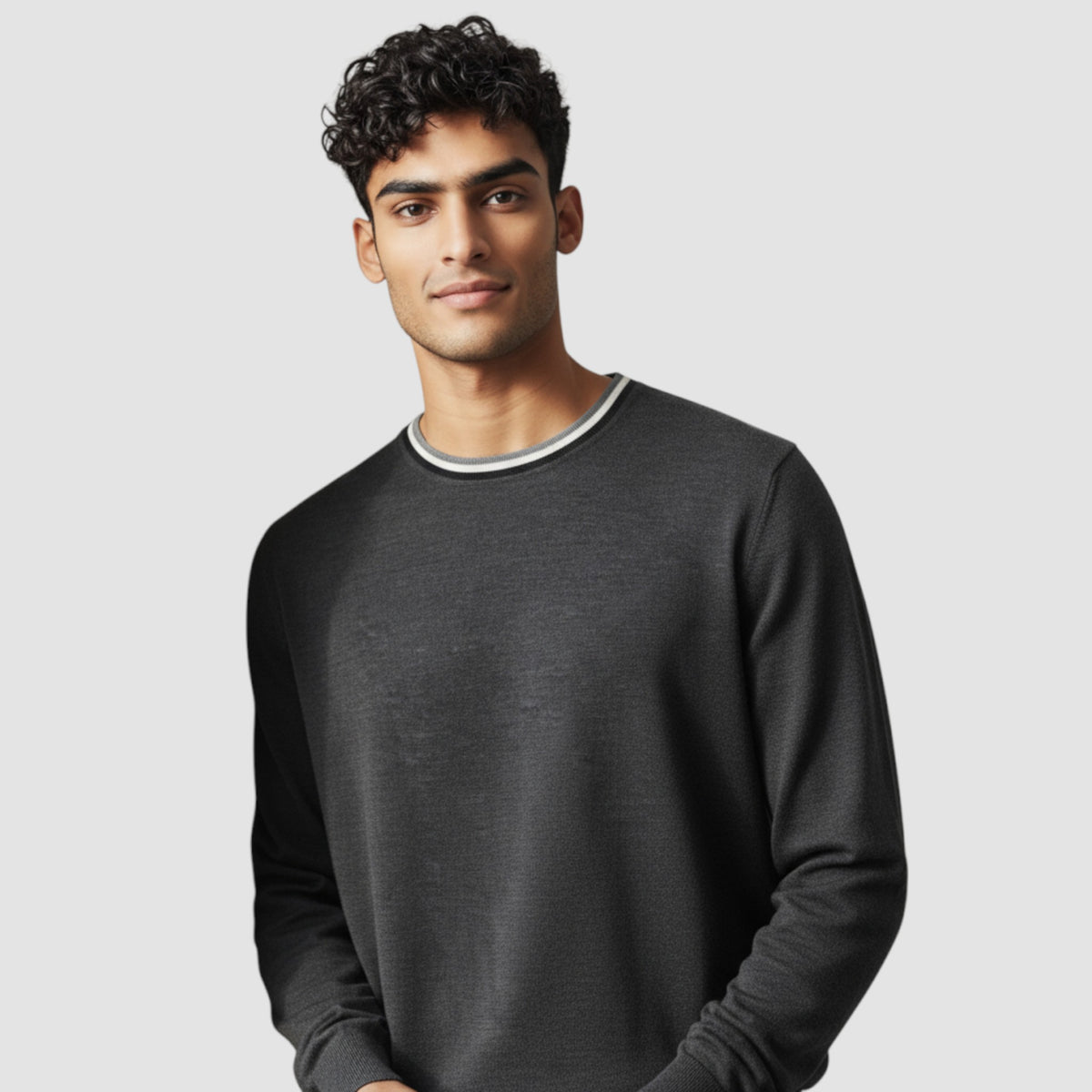 Panicale Men's Round Neck - Iron (U370231G)