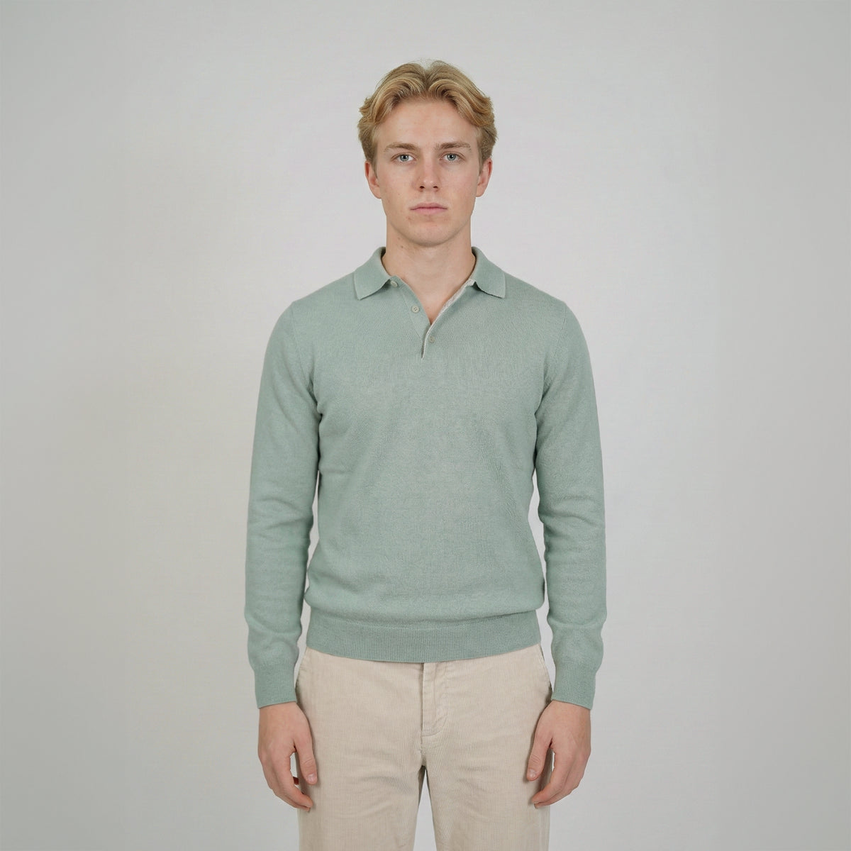 Panicale Men's Buttoned Polo - Surface (U370403PB)