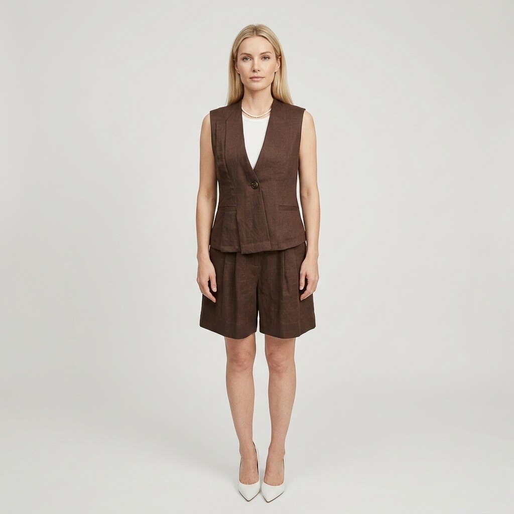 Eufonia Women's Jacket - Brown (6S03JK002W)