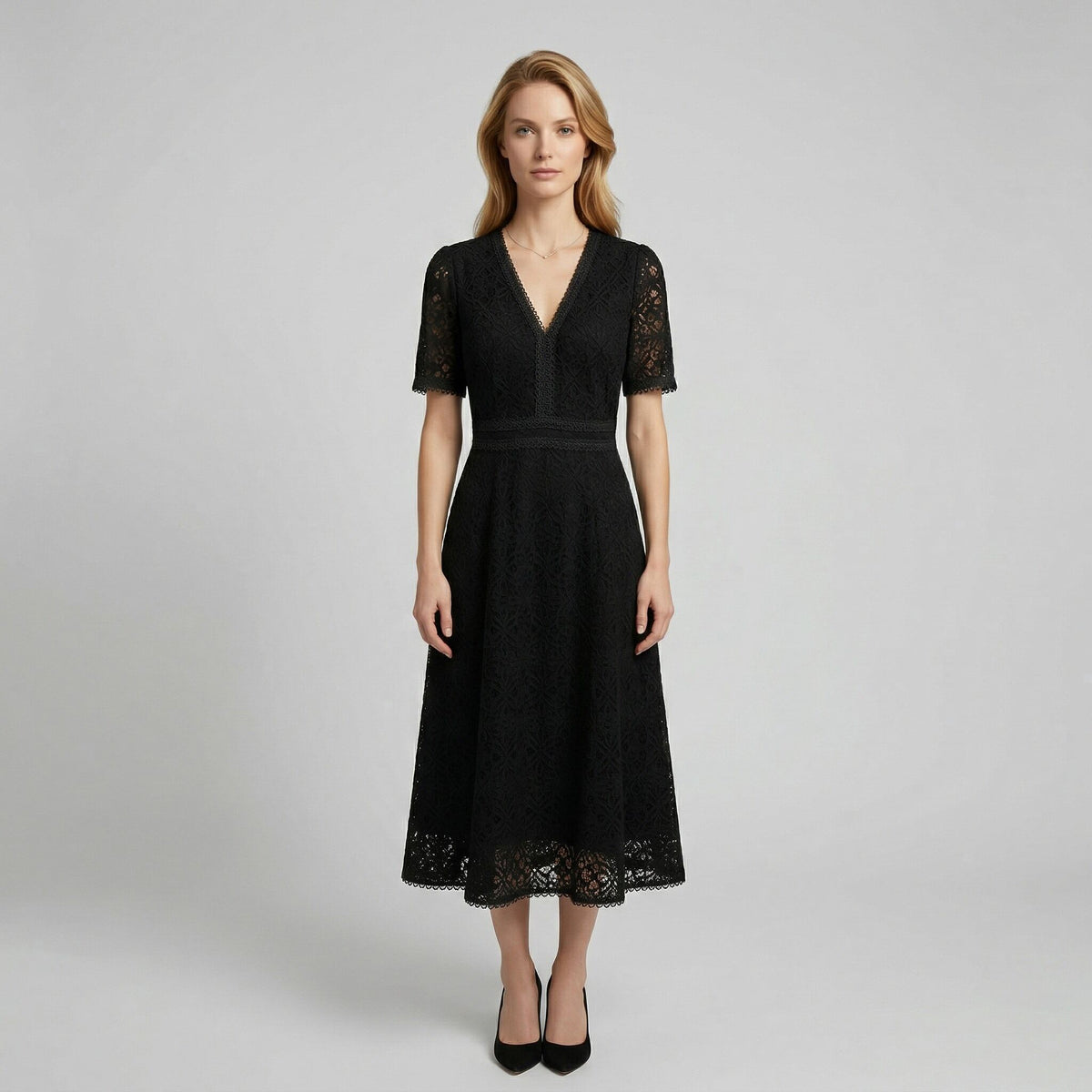 Purotatto Women's Dress - Black (6S07DS001W)