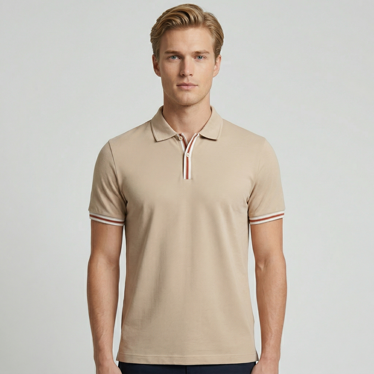 Panicale Men's T-Shirt - Sand (6S01TS004M)