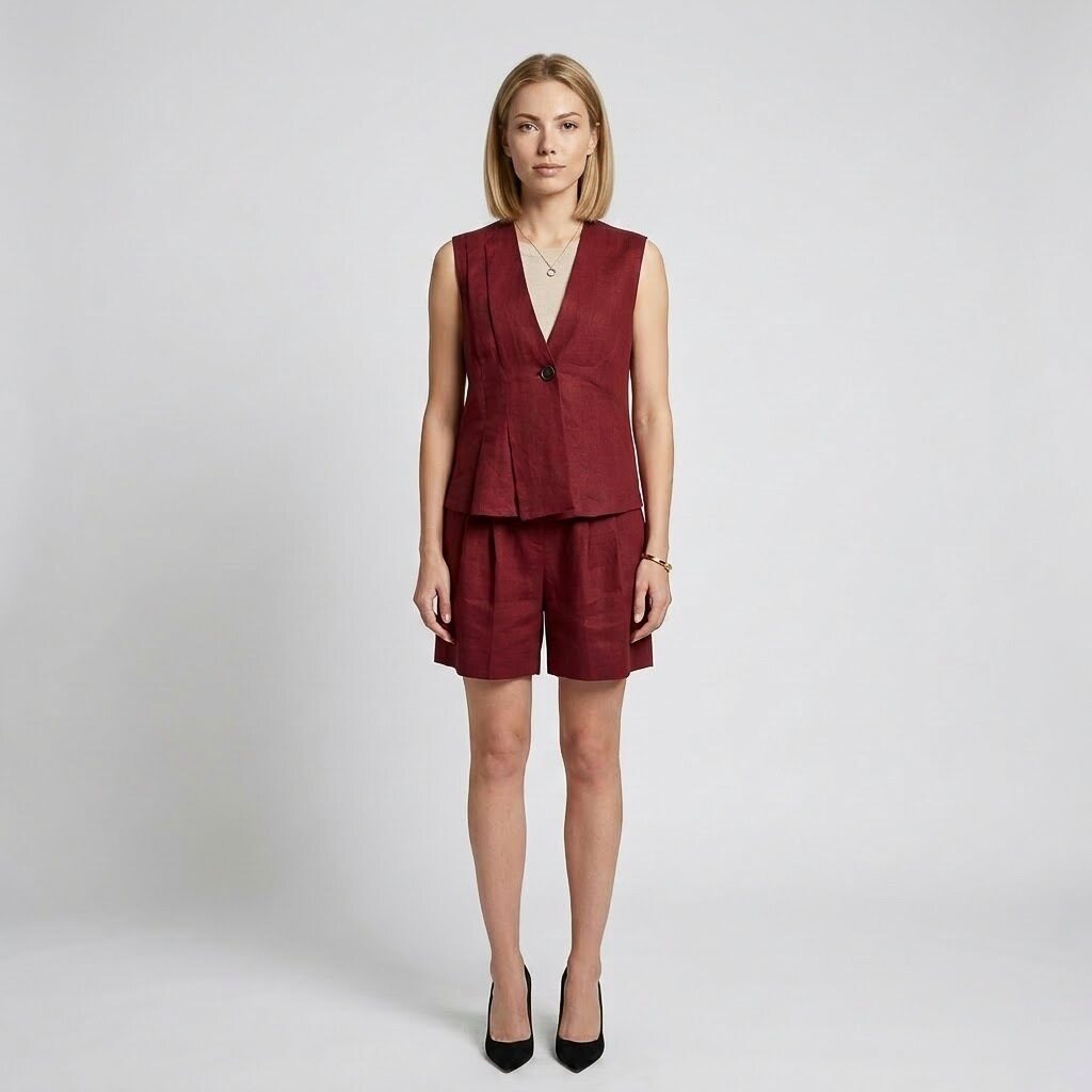 Eufonia Women's Jacket - Burgundy (6S03JK002W)