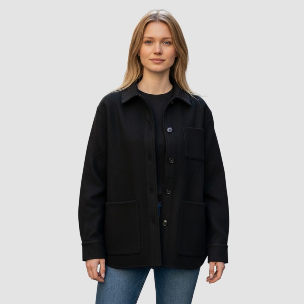Agnona Women's Jacket - Black (TF1008_A_D7036)
