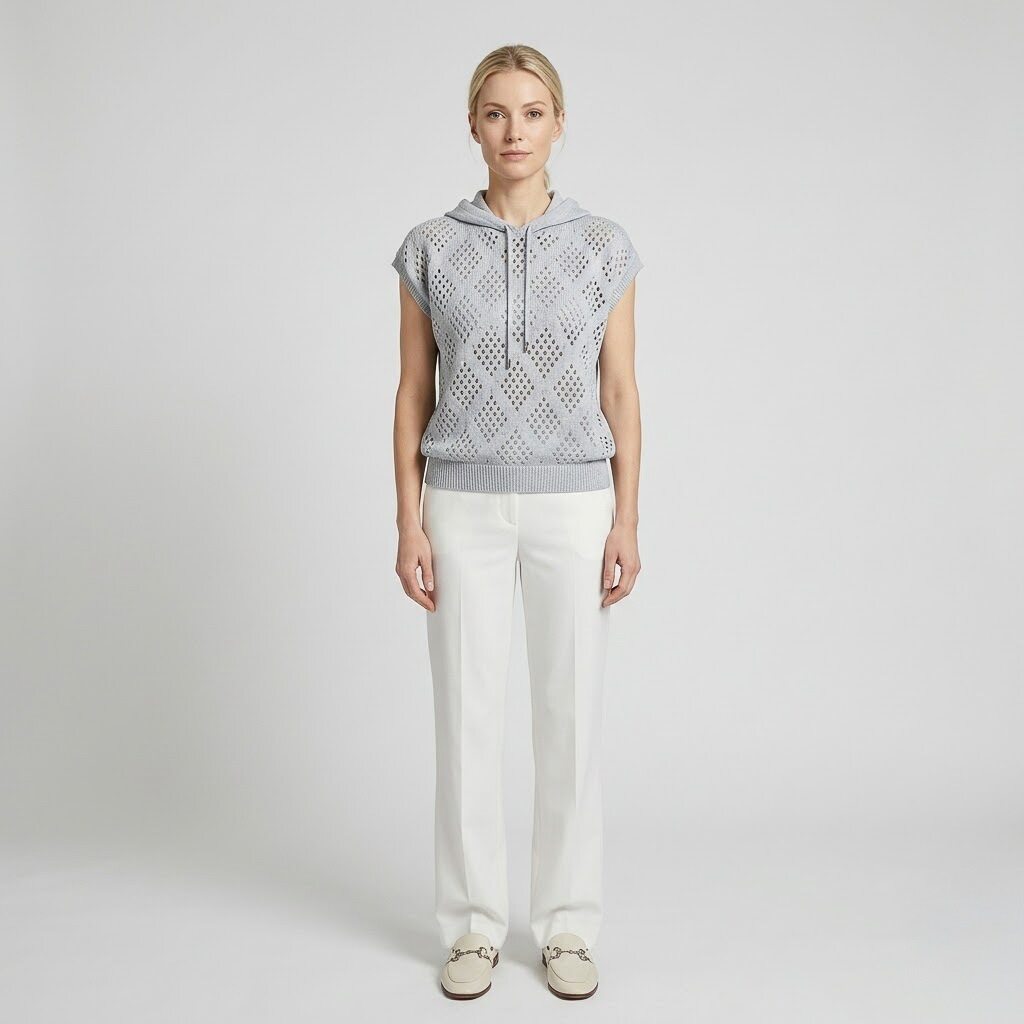Peserico Women's Knitwear - Grey (6S06SW008W)
