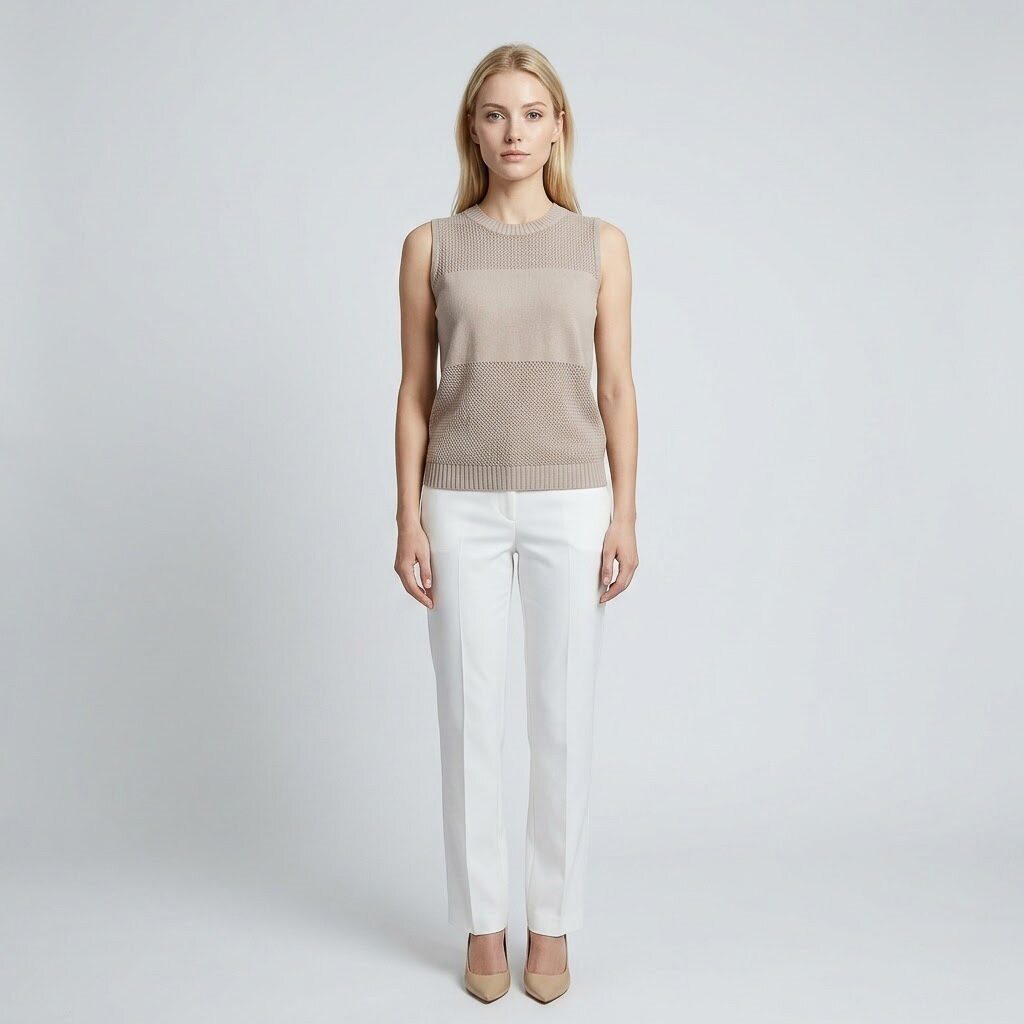 Eufonia Women's Knitwear - Sand (6S03TS002W)