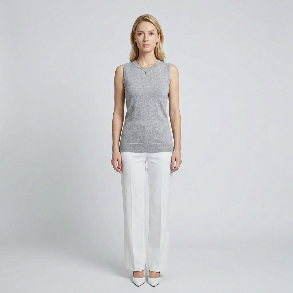 Peserico Women's Knitwear - Light Grey (6S06TS002W)