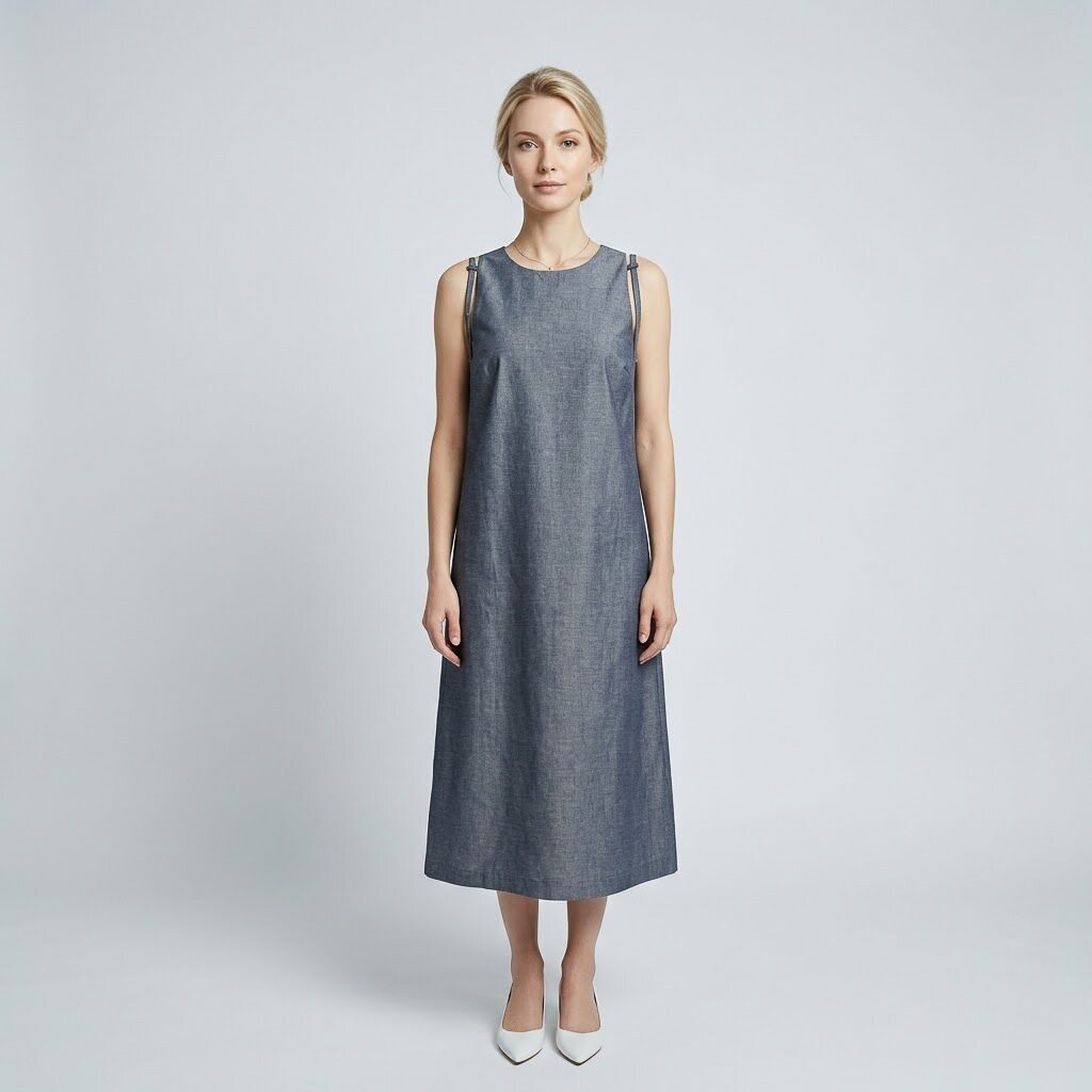 Peserico Women's Dress - Dark Grey (6S06DS001W)