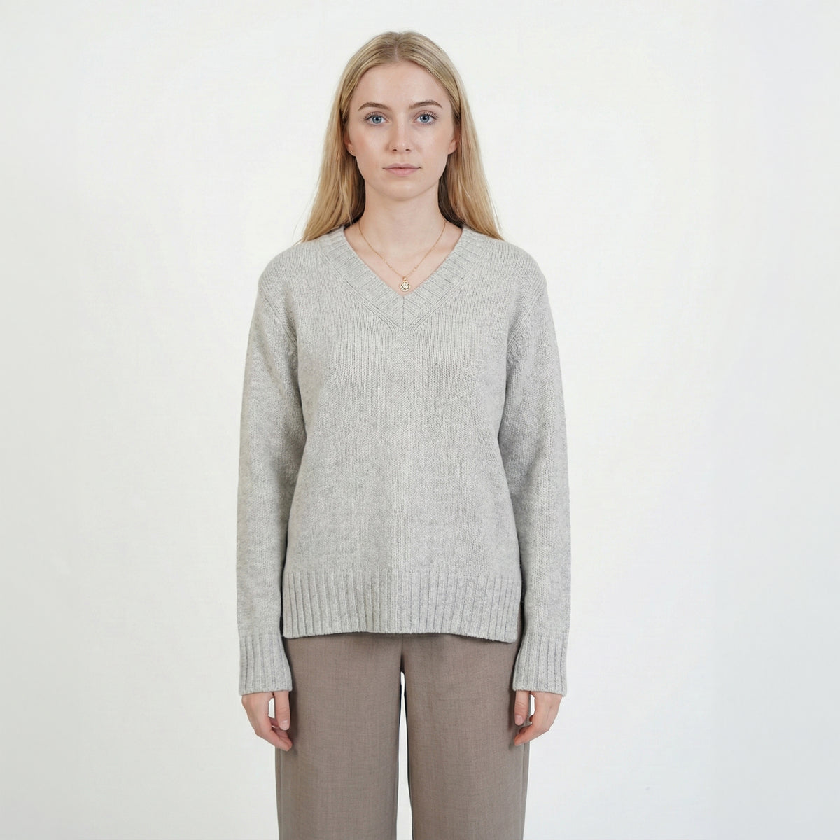 Purotatto Women's Sweater - Gray (FW240612141)